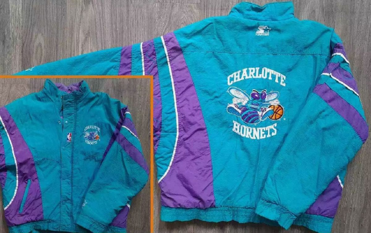 Jaqueta Charlotte Starter G Nova Original Casaco Masculino Charlotte Starter