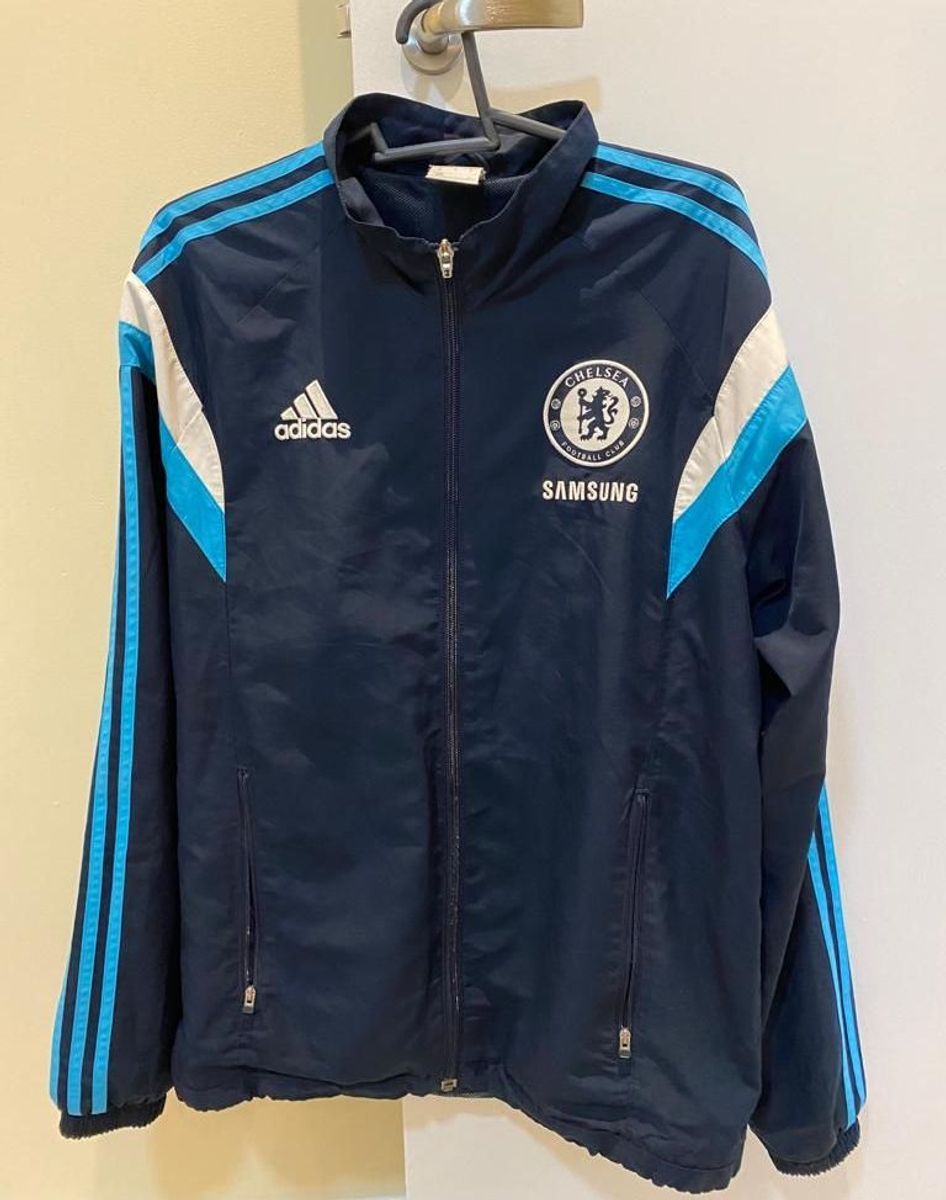 Jaqueta Chelsea Hino 2014 15 Casaco Masculino Adidas Usado