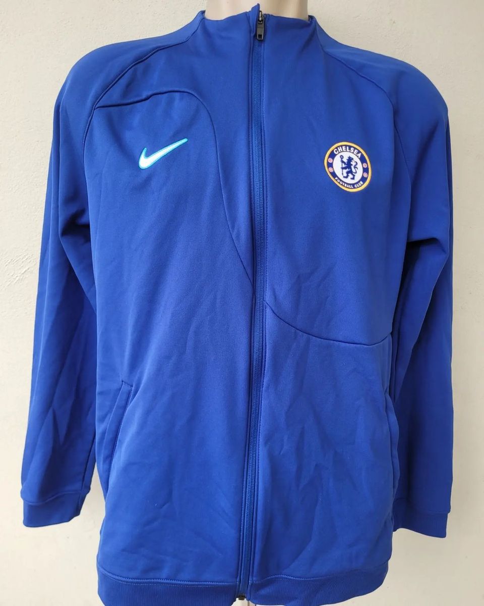 Jaqueta Chelsea Inglaterra Masculina Blusa Frio Exclusiva Nike Home ...