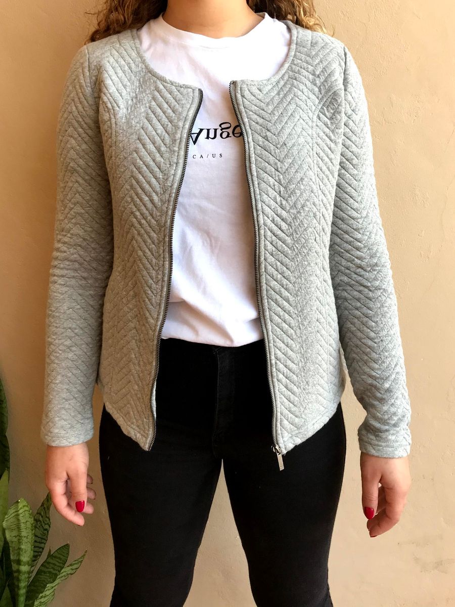 jaqueta feminina matelasse hering