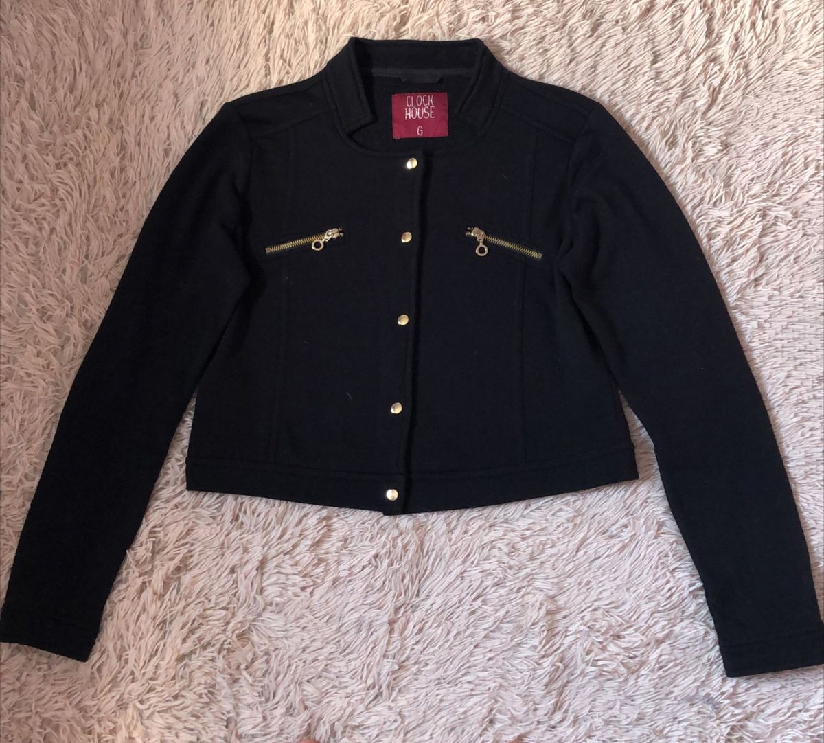 Jaqueta Clock House Casaco Feminino Clock House Usado 66155731 enjoei