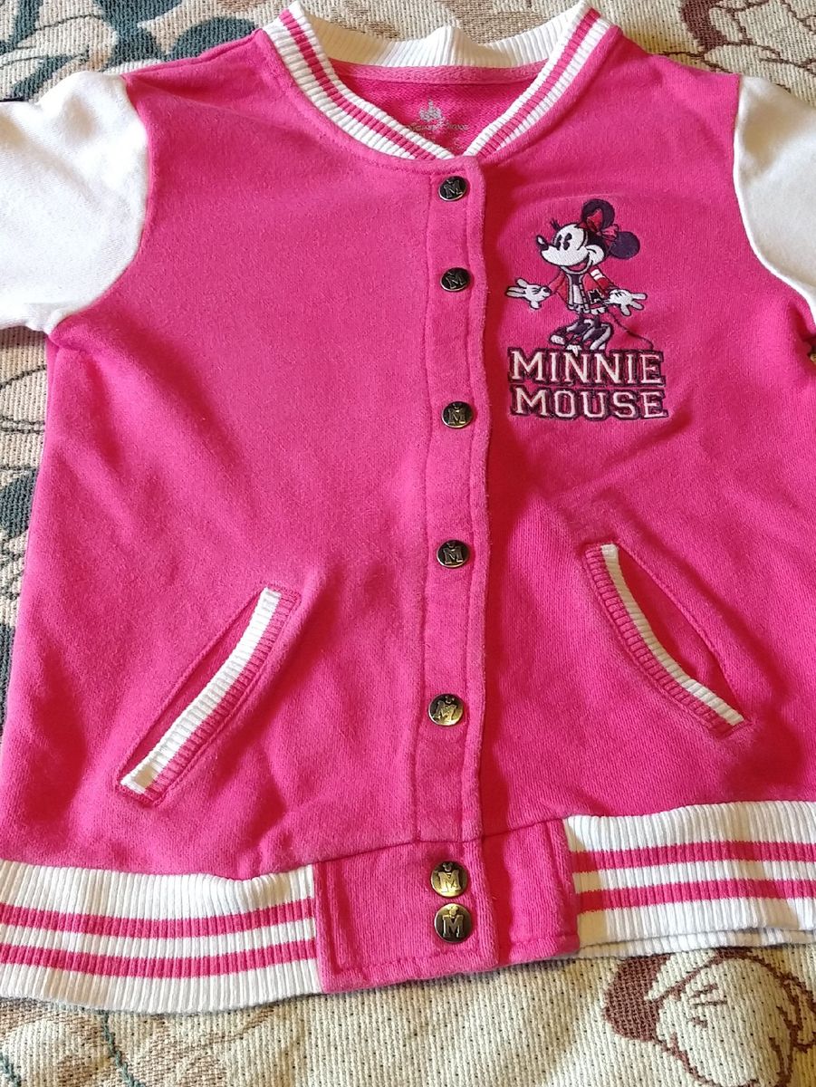 jaqueta minnie infantil