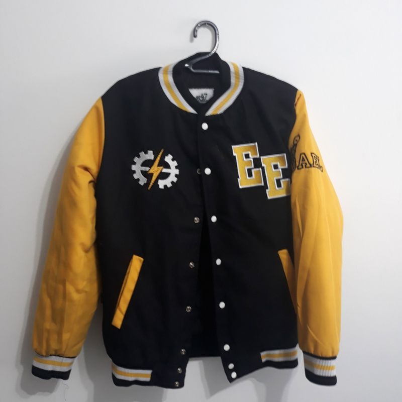 Jaqueta College Moletom Engenharia Eletrica Jaqueta College