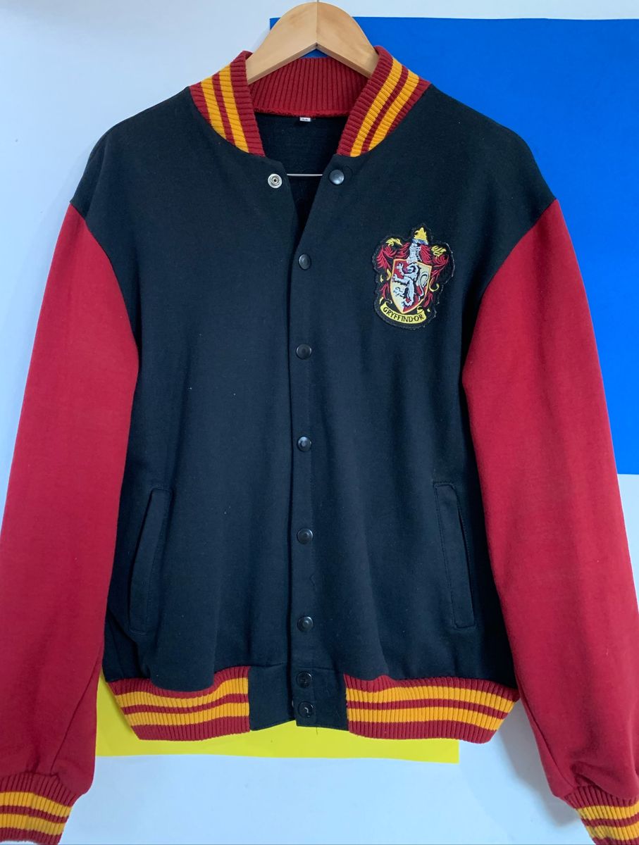 jaqueta harry potter moletom blusa college