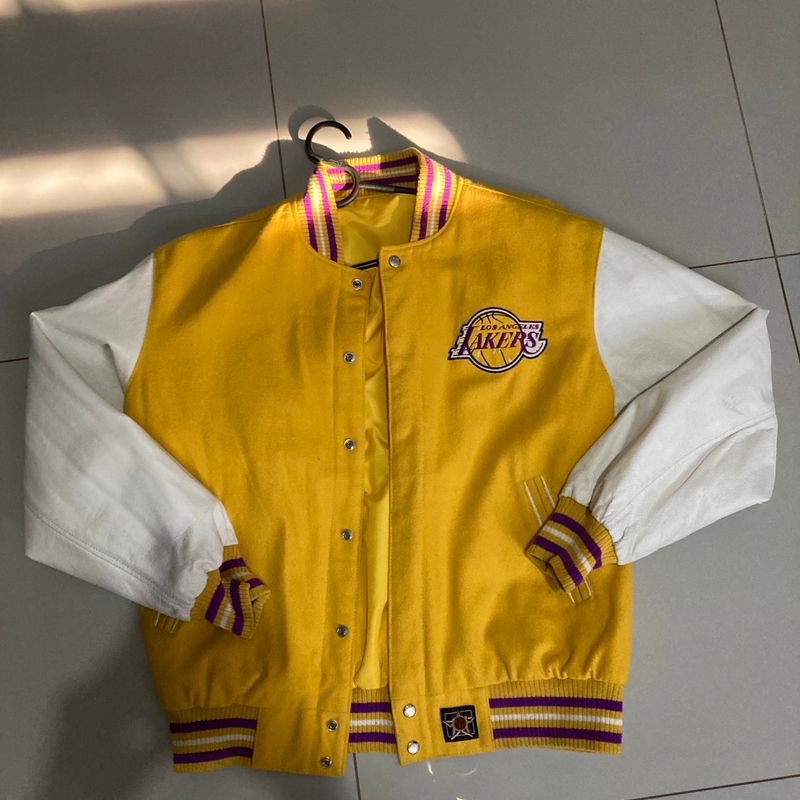 College Masculina Jaqueta College Amarela Jaqueta College Los