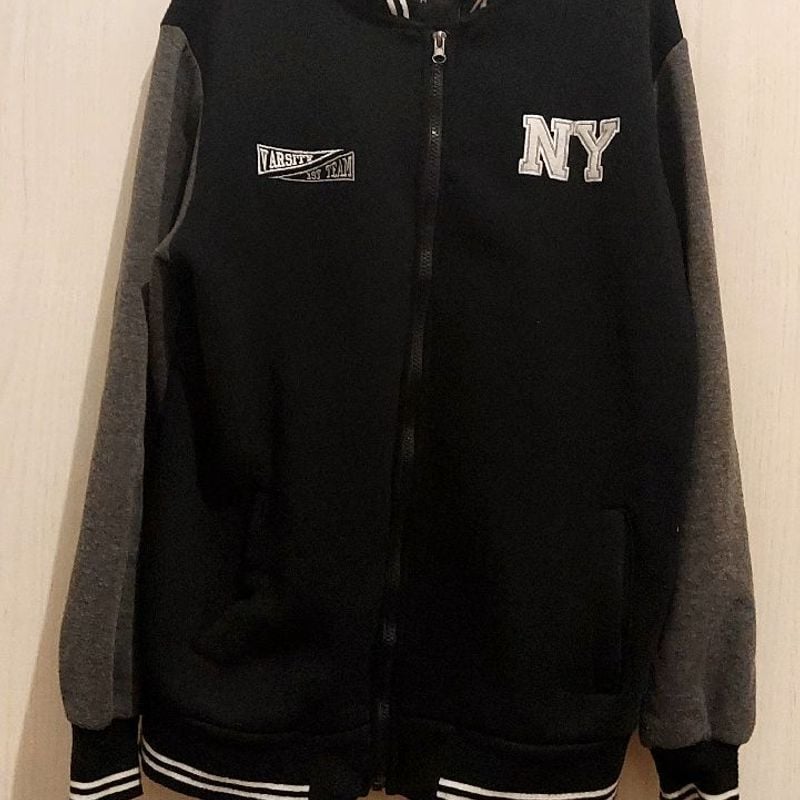 Jaqueta College Old School Basic Usado 112179737 enjoei