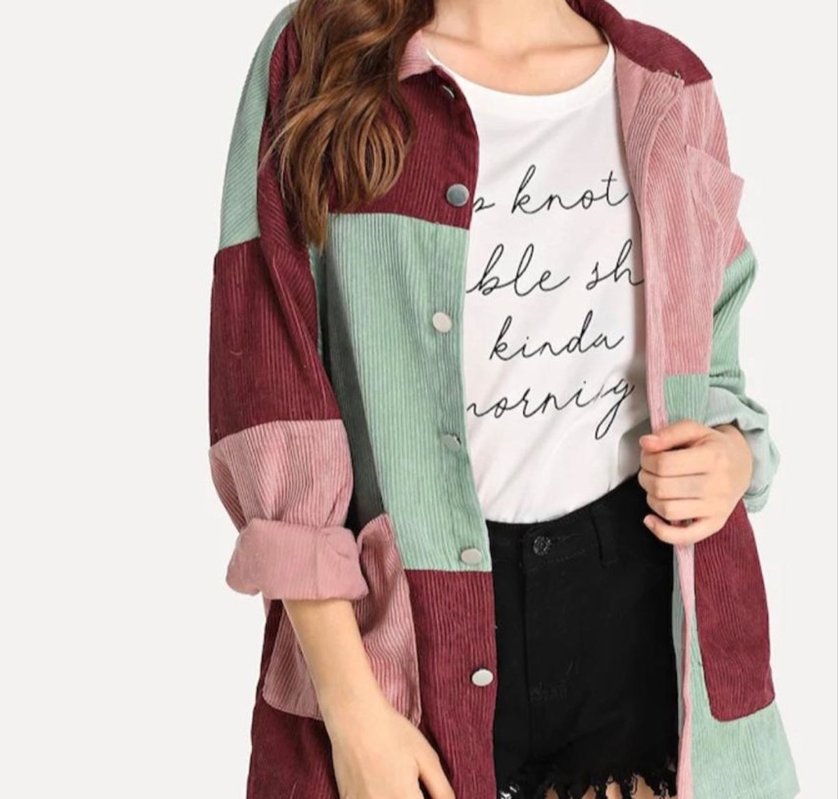 jaqueta jeans feminina colorida