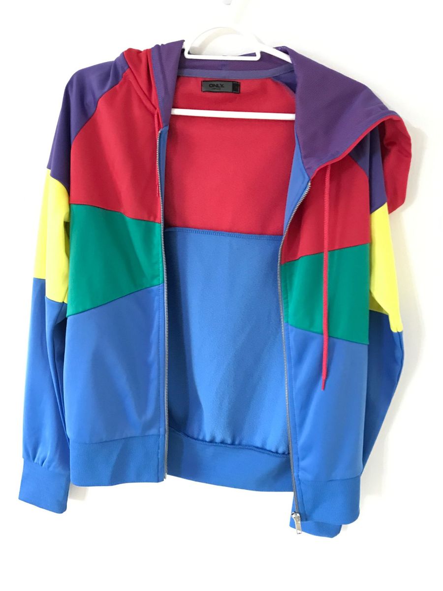 jaqueta colorida