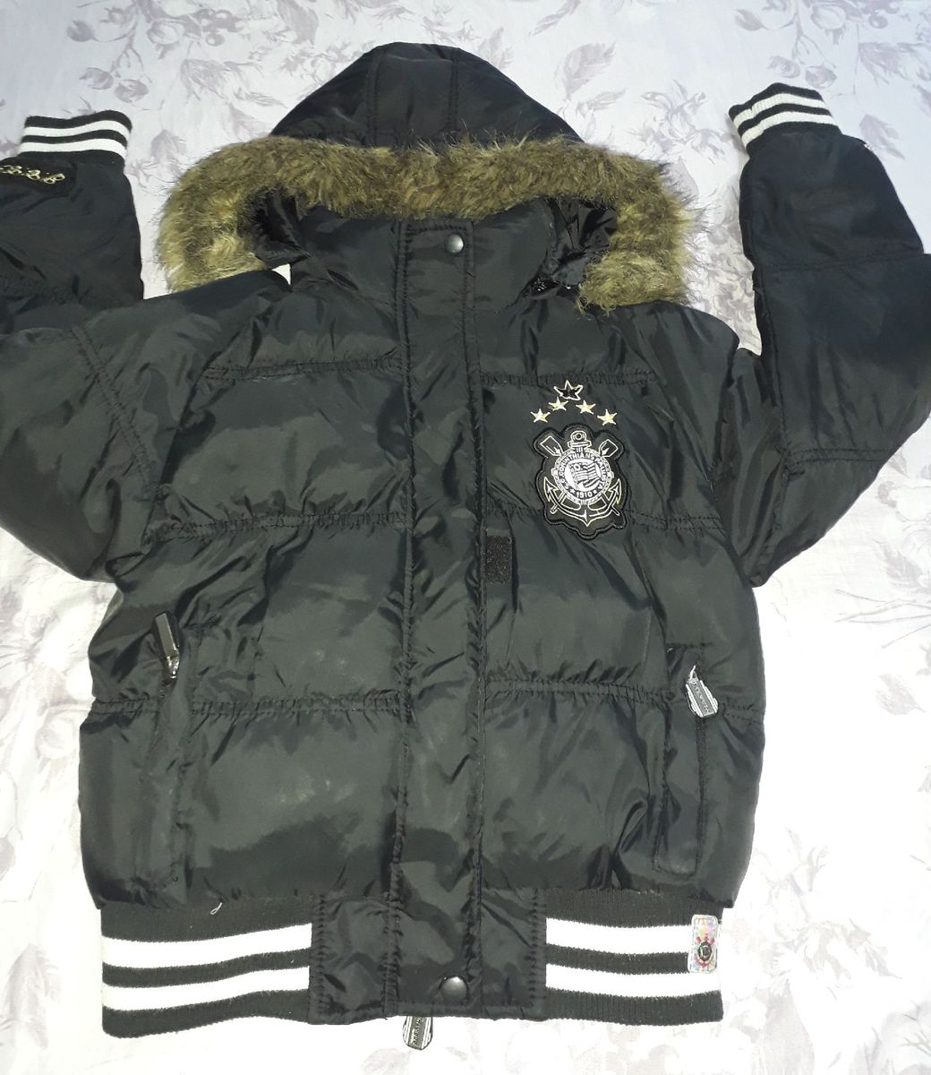 jaqueta corinthians feminina