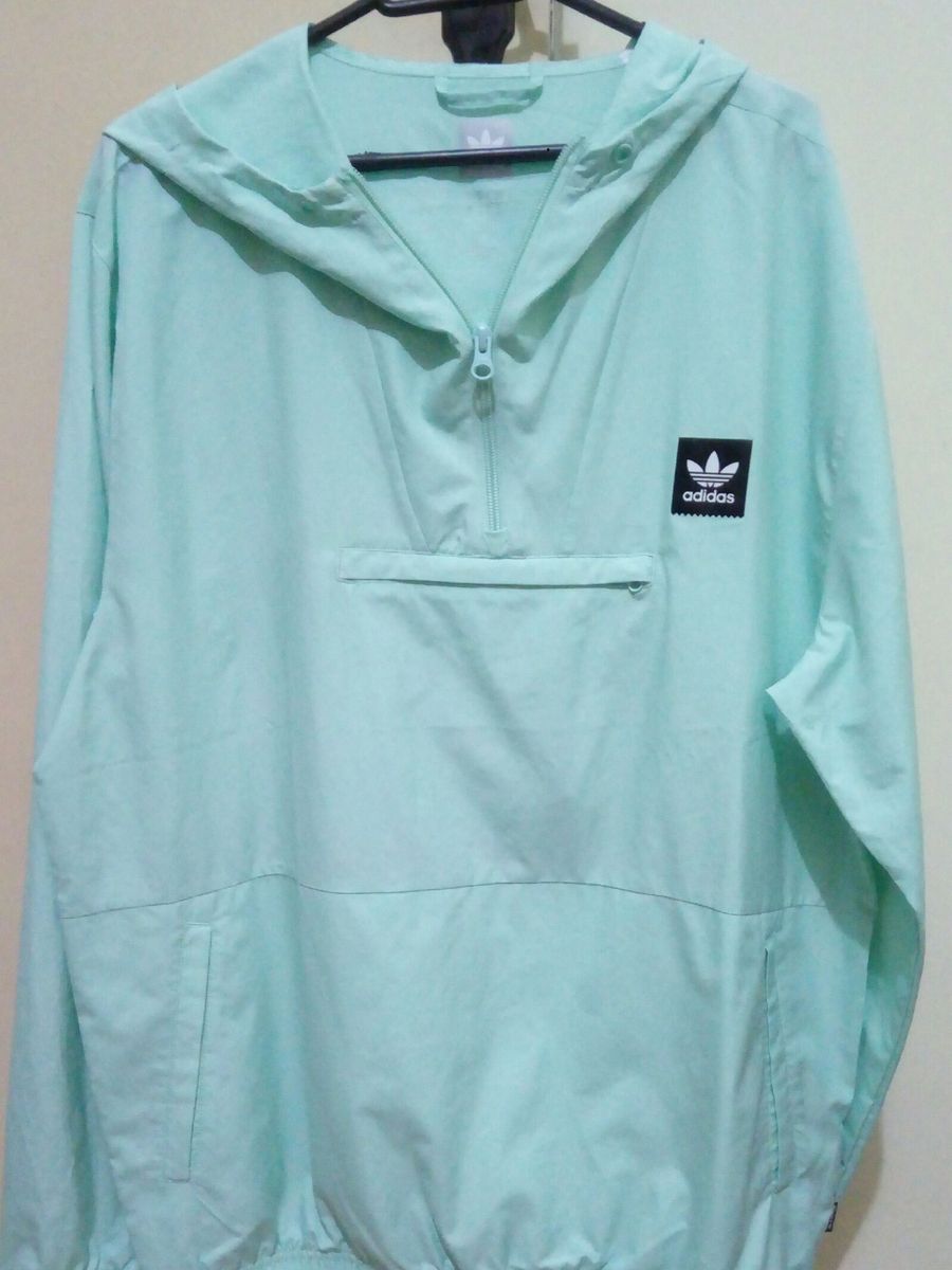 moletom adidas verde agua