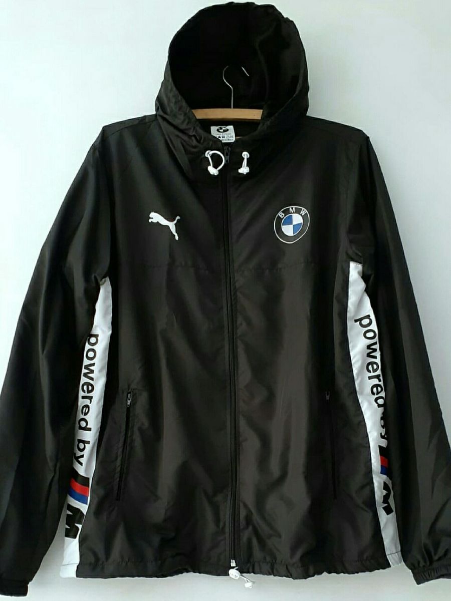 blusa puma bmw corta vento