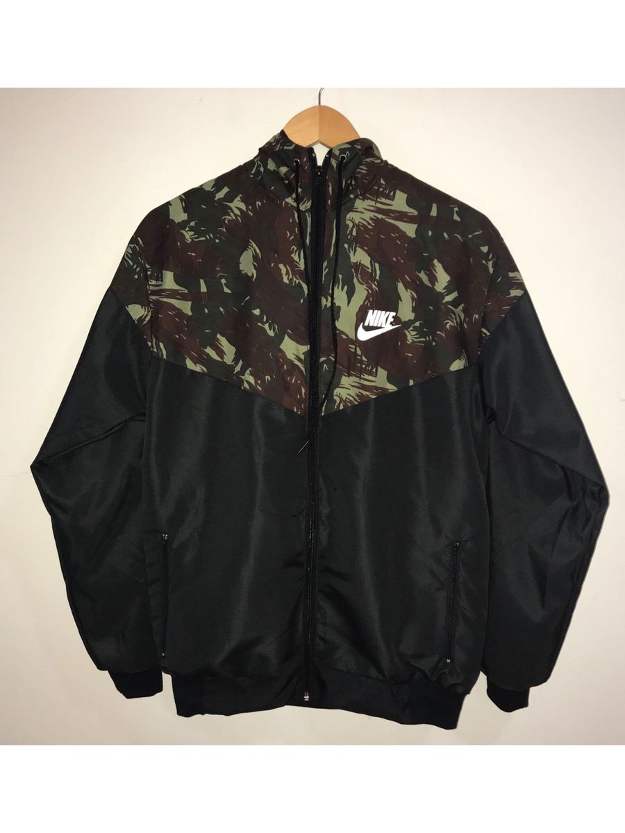 jaqueta da nike camuflada