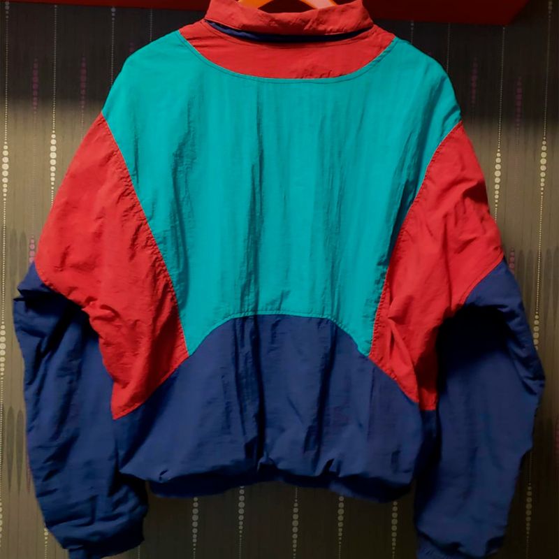 Jaqueta colorida cheap anos 90