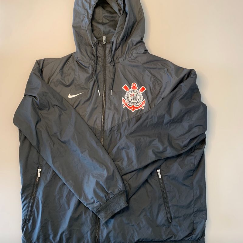 Jaqueta Corta Vento Corinthians Nike Casaco Masculino Nike Usado