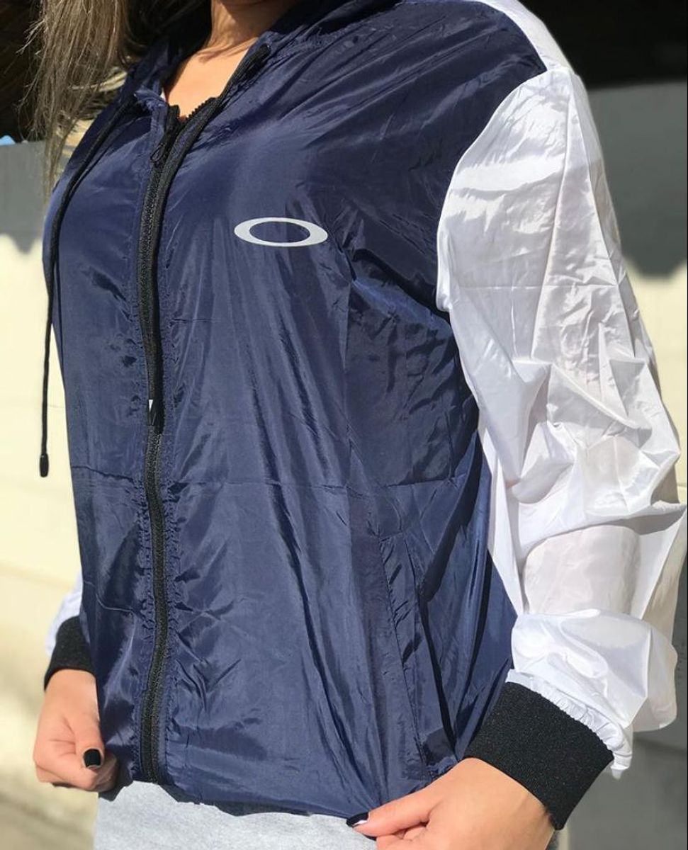 jaqueta corta vento oakley feminina
