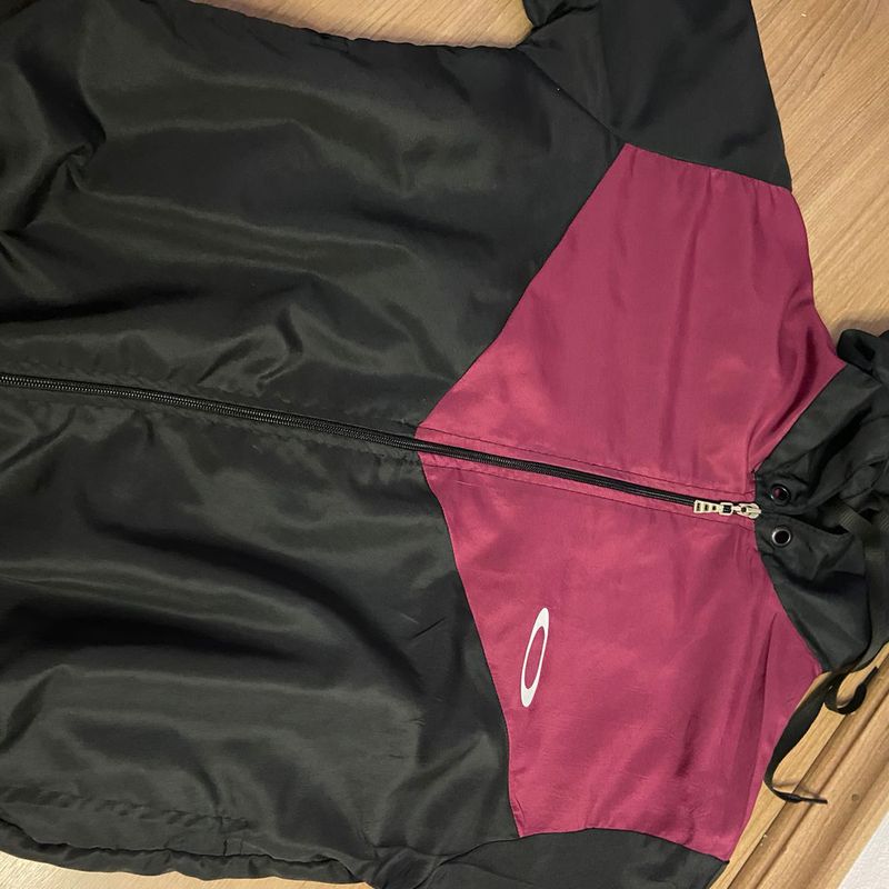 Jaqueta Corta-vento Feminino Vinho Casaco Feminino Oakley Usado 106353150  enjoei