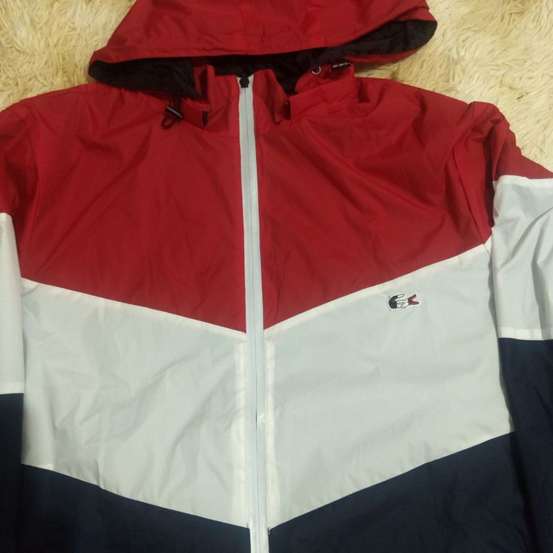 Jaqueta Corta Vento Lacoste Casaco Masculino