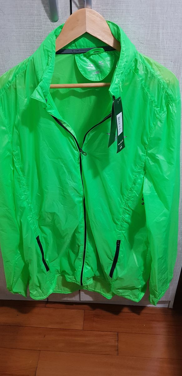 corta vento nike verde limao