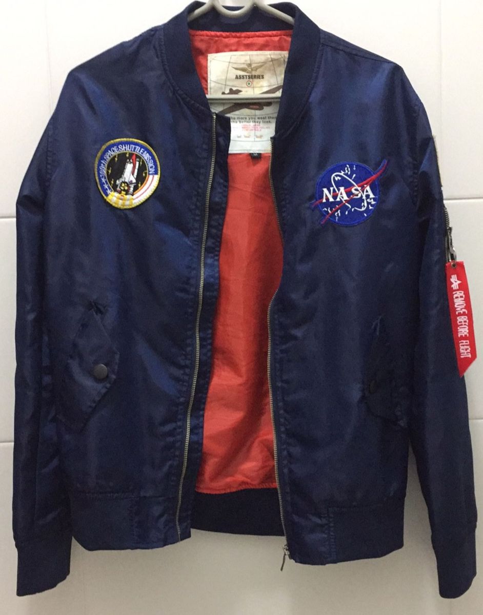 jaqueta nasa forever 21