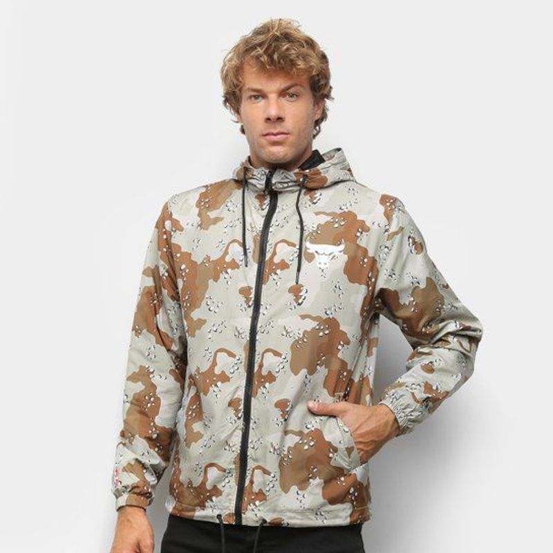 Jacket Jaqueta Chicago Bulls Camuflada Casaco Chicago Bulls