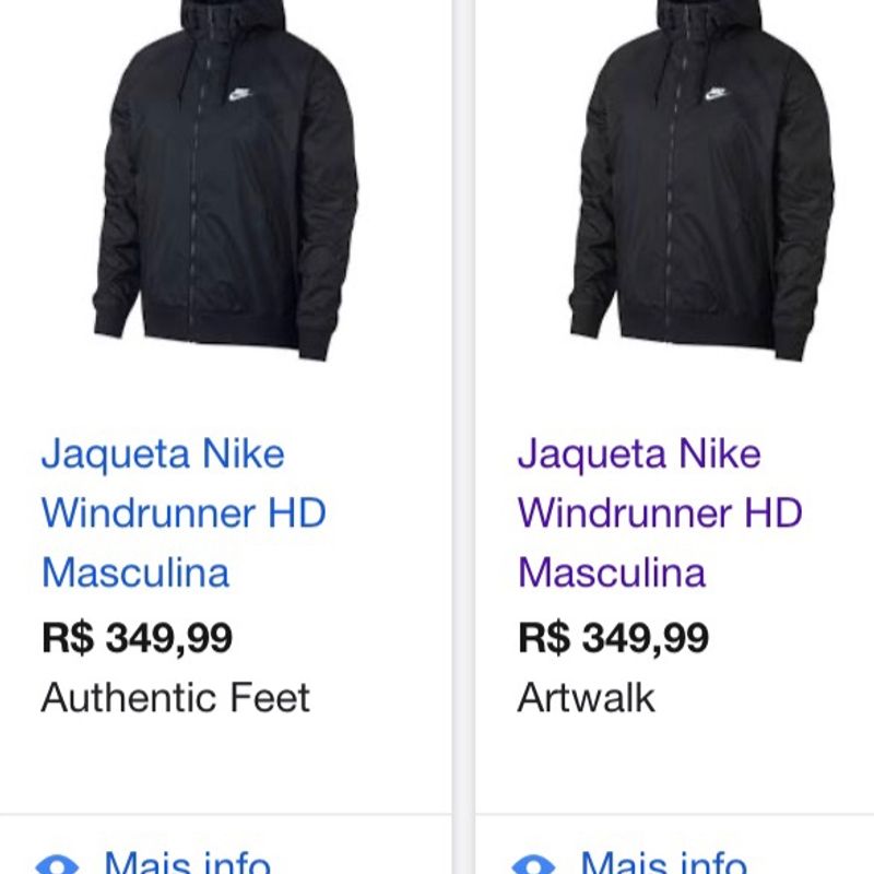 Corta vento hot sale nike artwalk