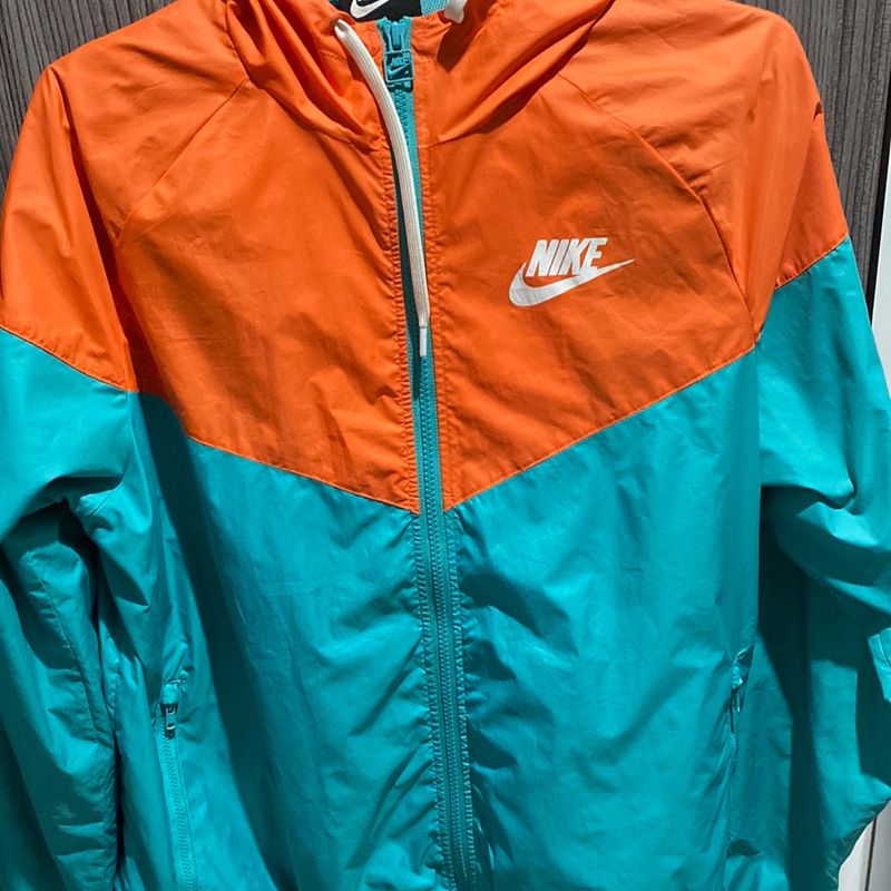 Jaqueta corta store vento nike laranja