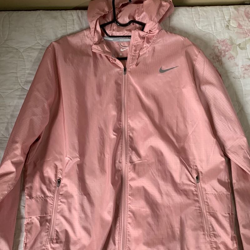 Jaqueta Feminina Casaco Nike Rosa Jaqueta Corta Vento Nike Rosa