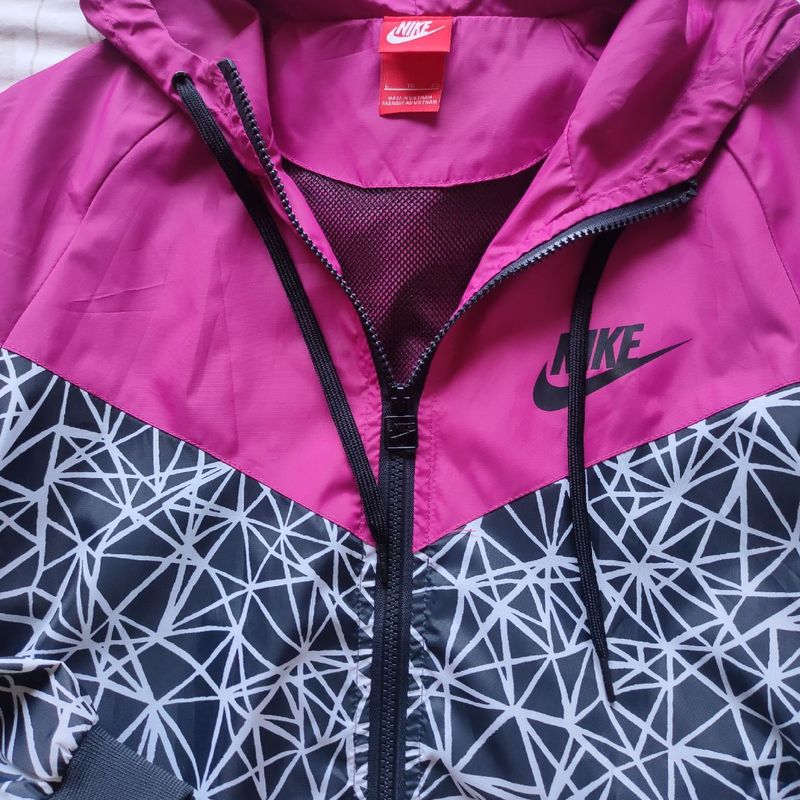 Corta vento best sale feminino nike rosa