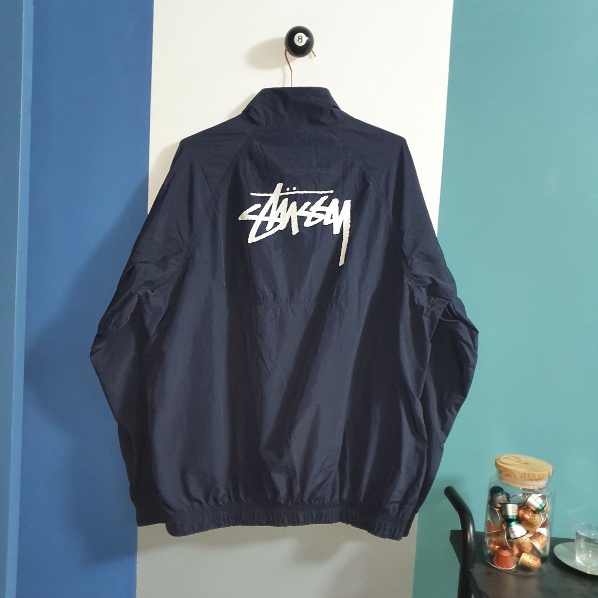 Jaqueta Corta Vento Nike X Stussy Nova Casaco Masculino Nike Nunca