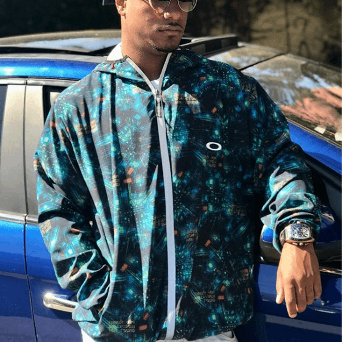 casaco colorido masculino