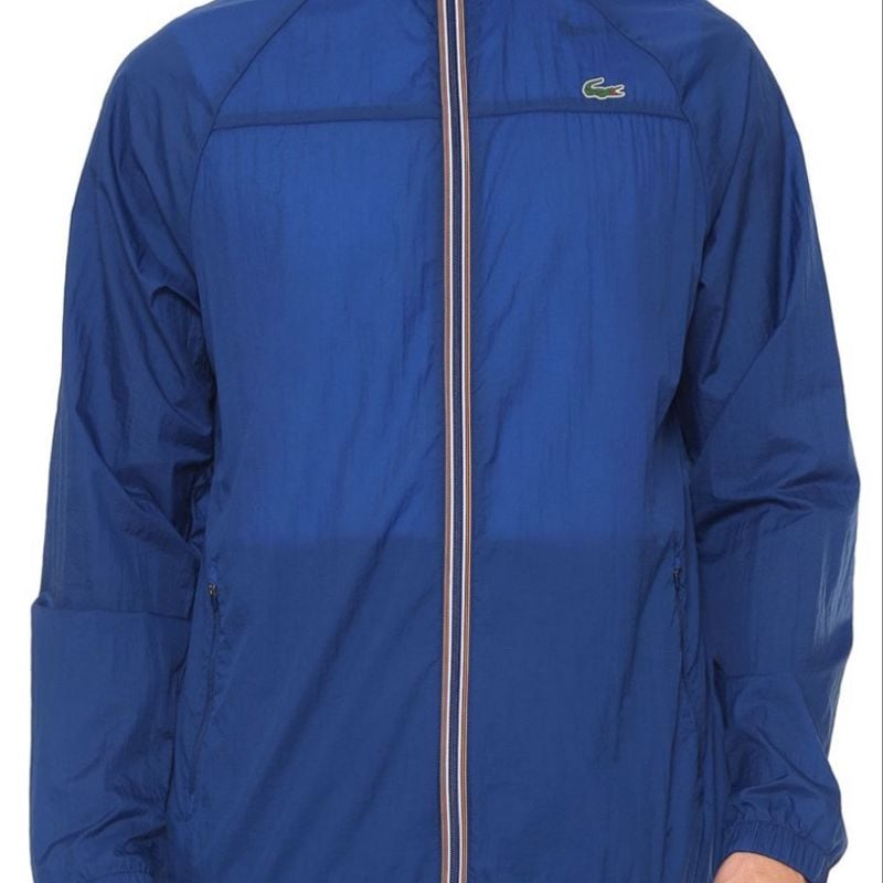 Corta Vento Lacoste Azul Lacoste Blusa De Frio Feminina Corta