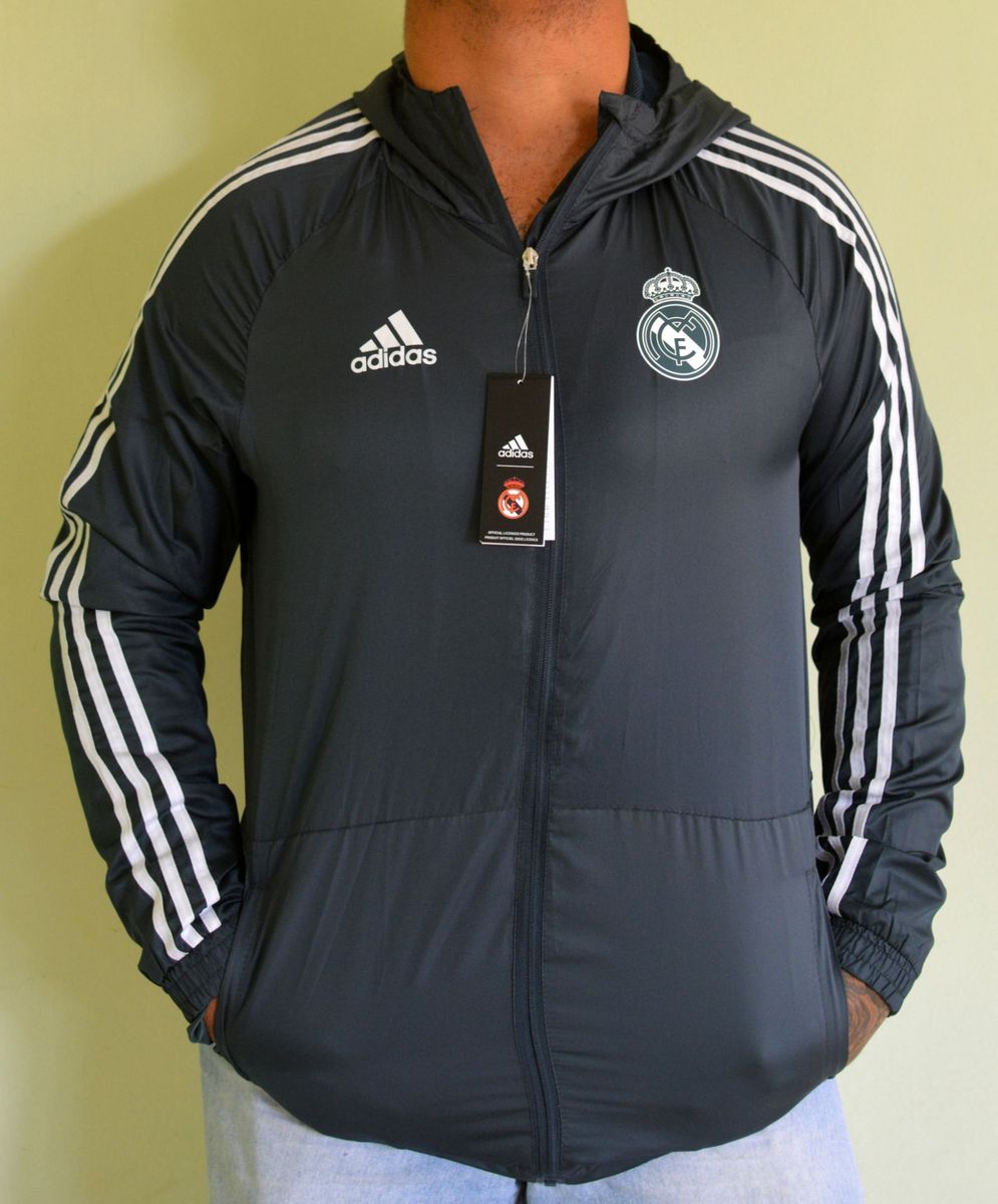 blusa corta vento real madrid