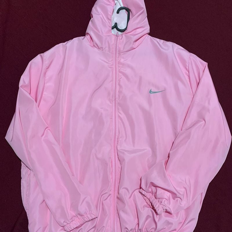 Jaqueta Corta Vento Rosa Nike Gg Nike Usado 107820328 enjoei
