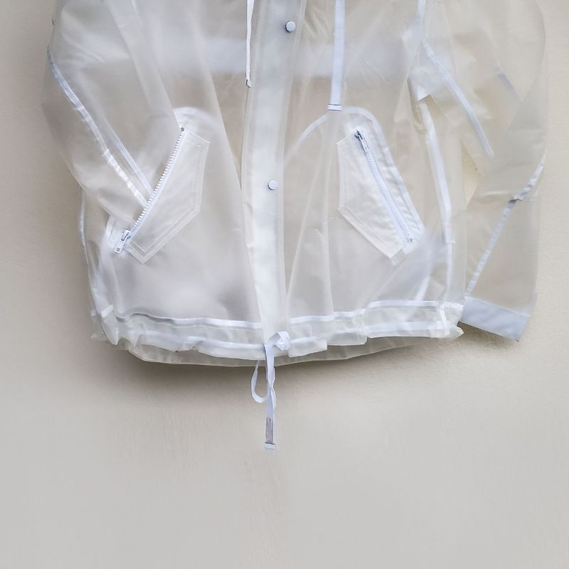 Jaqueta hot sale transparente zara