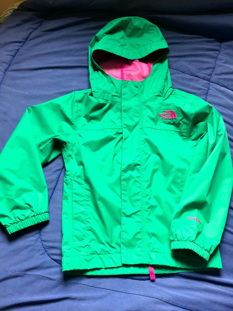 corta vento the north face verde