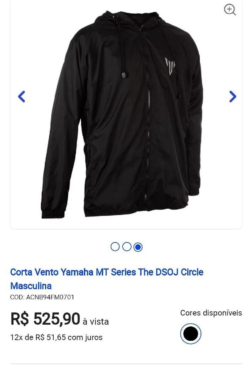 Corta vento hot sale yamaha