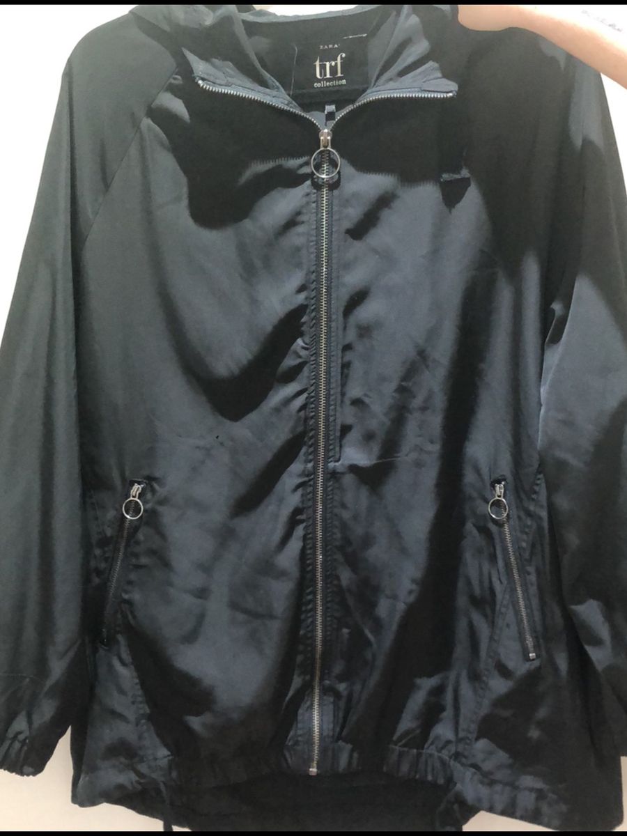 jaqueta corta vento zara
