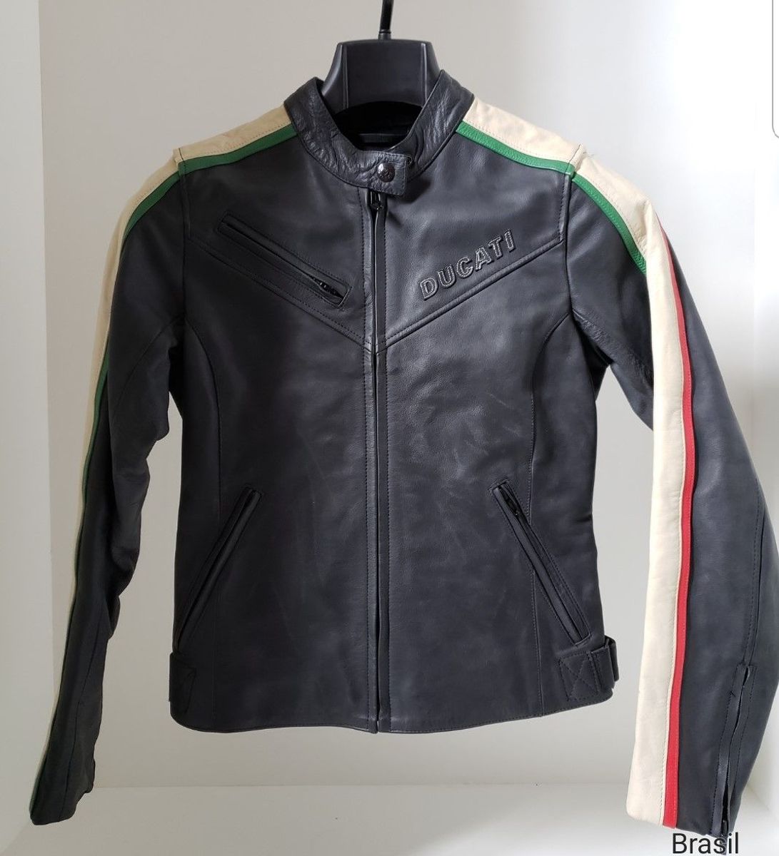 jaqueta couro ducati