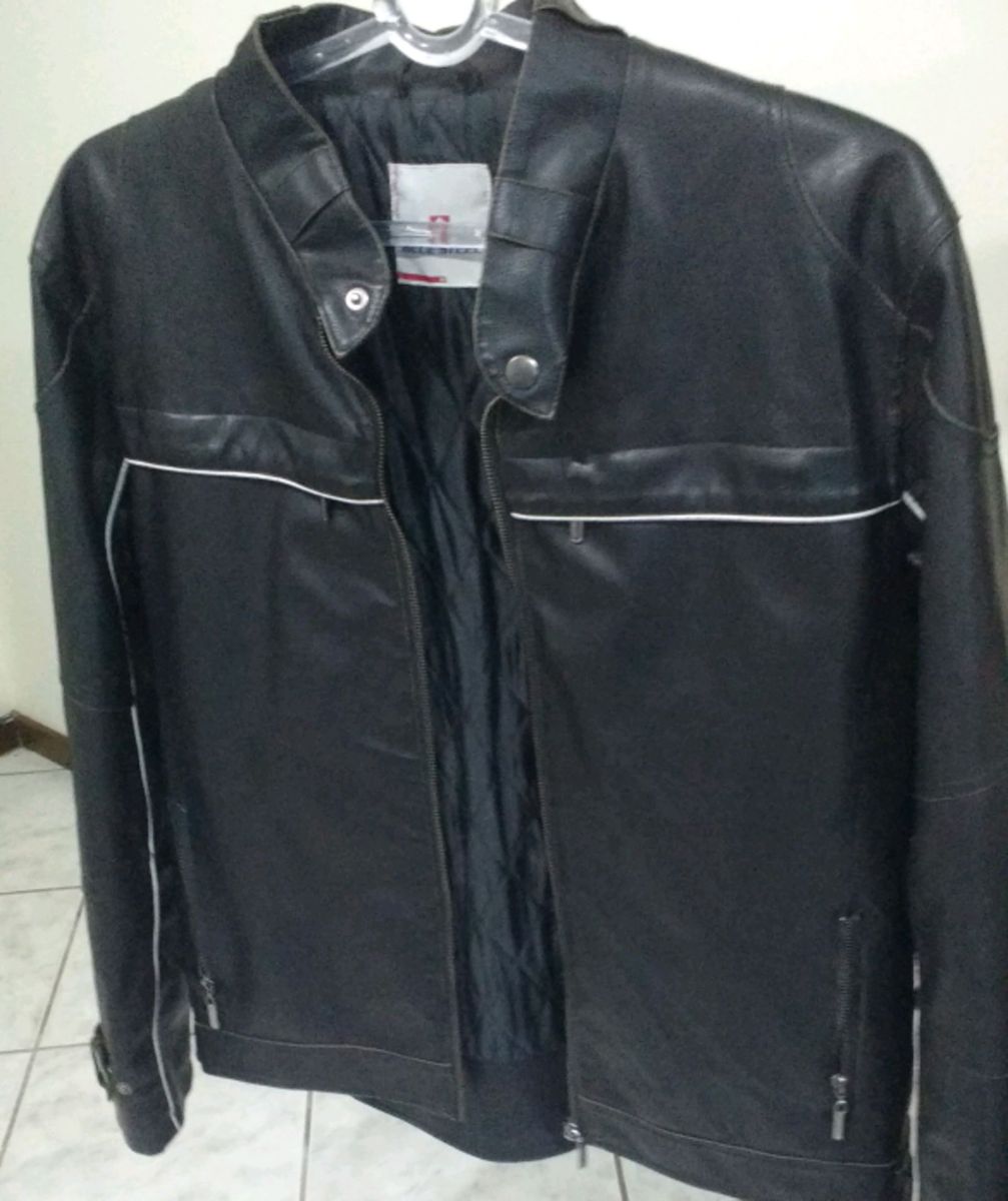jaquetas de couro masculina renner
