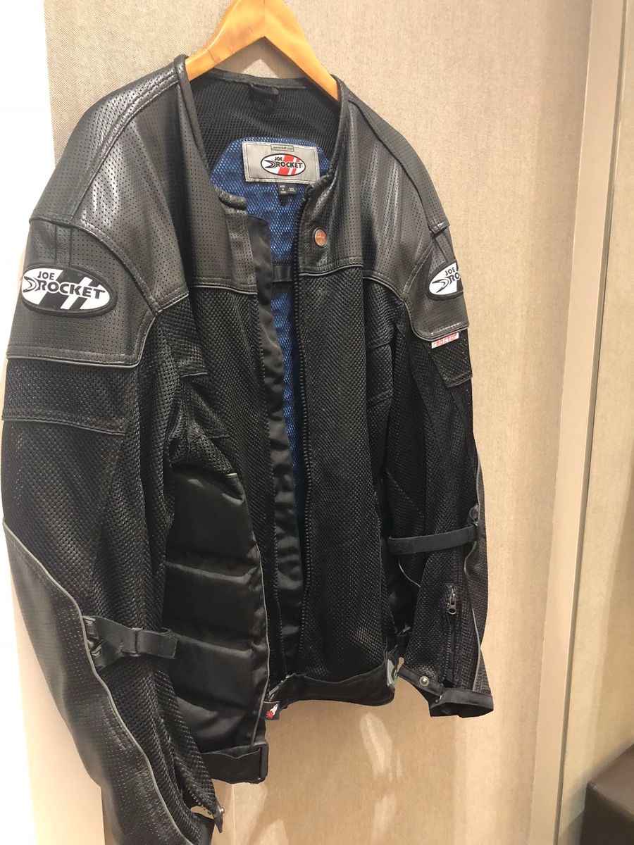 jaqueta joe rocket couro