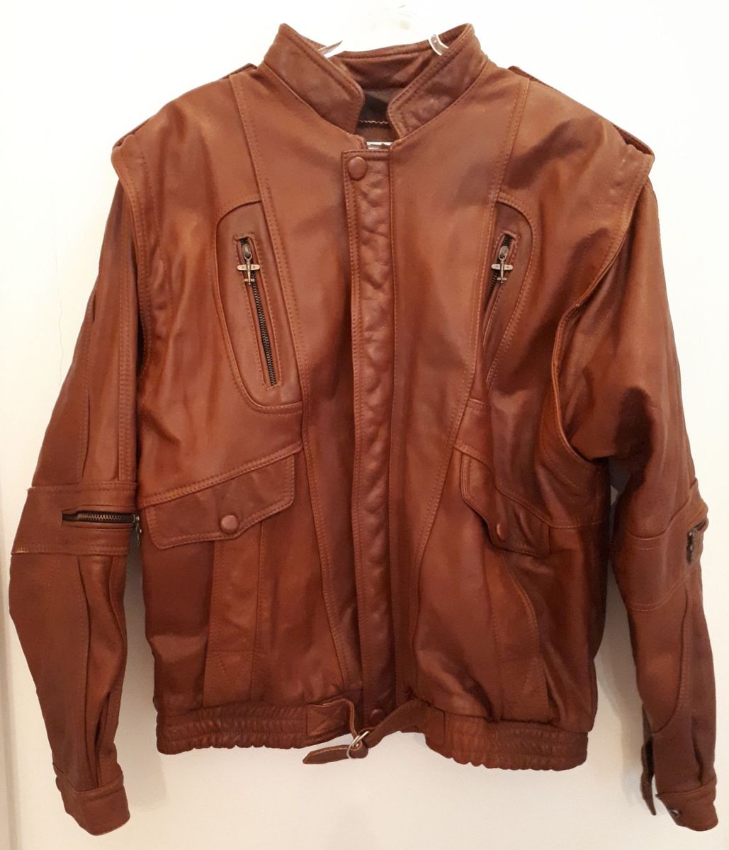 jaquetas em couro legitimo