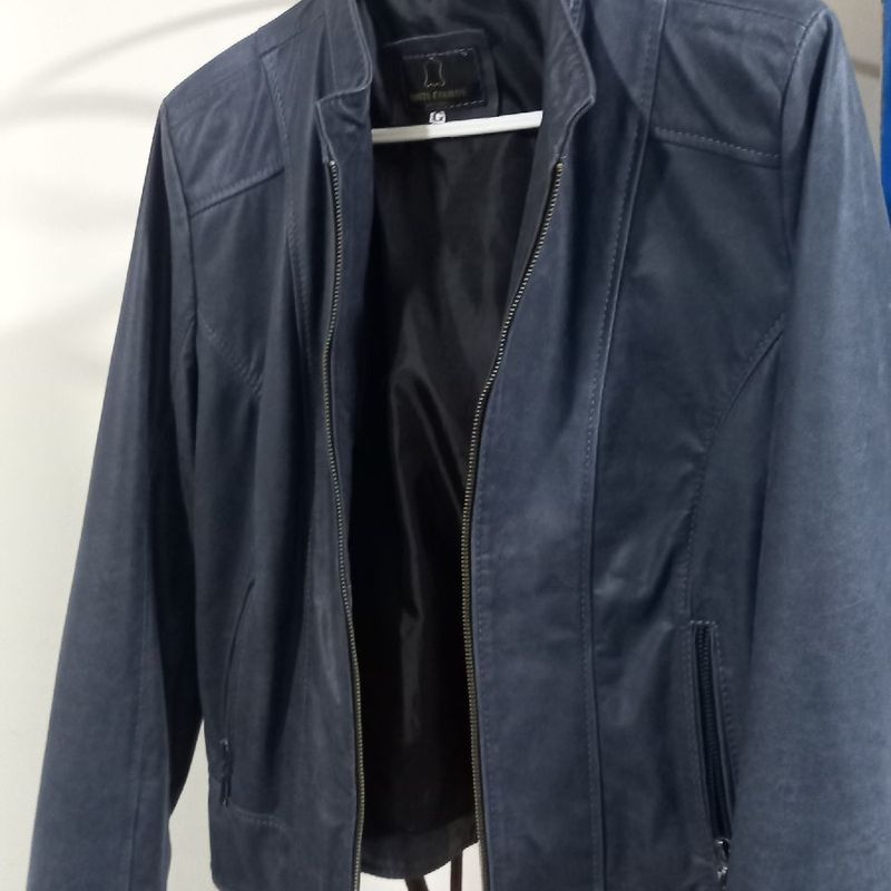 Jaqueta Couro Legítimo Serra Gaúcha Casaco Feminino Vista Couros Usado  112345014 enjoei