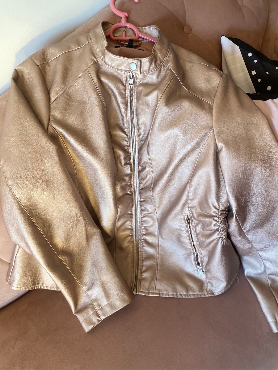 jaqueta rose gold