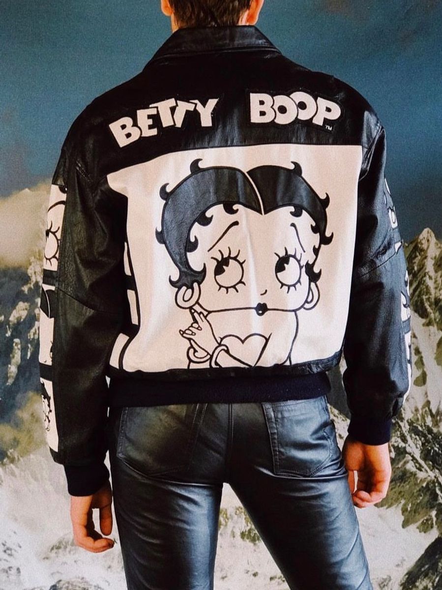 Boop Betty 80s 90sMONTANA レザージャケット TOONS
