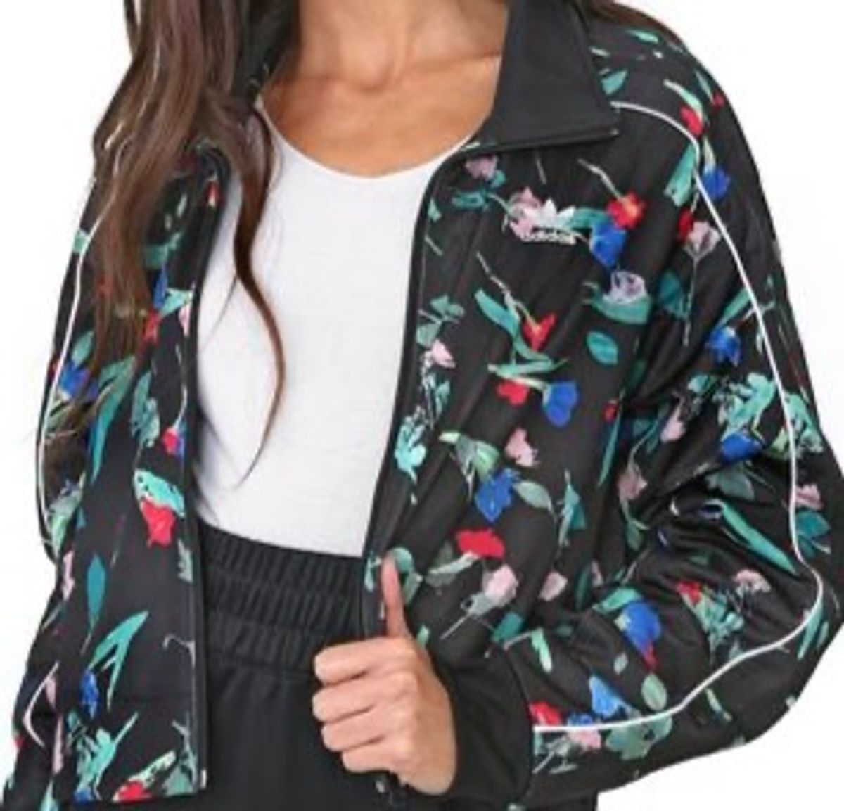 jaqueta adidas originals tt preta