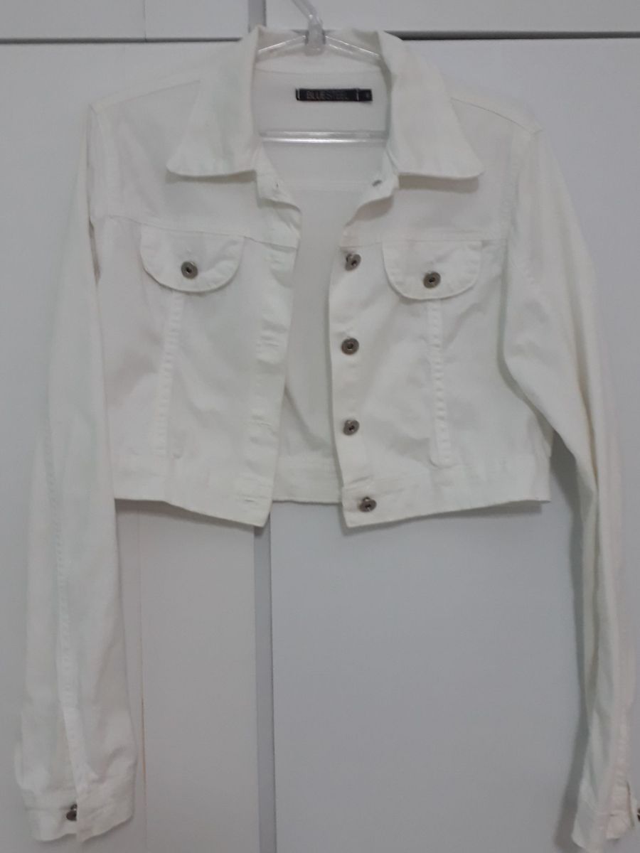 jaqueta cropped branca