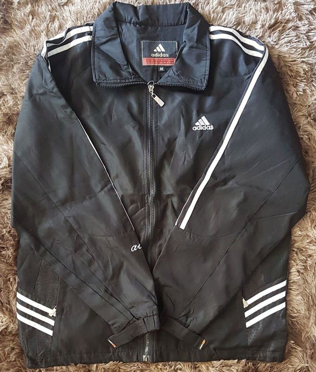 jaqueta tactel masculina preta