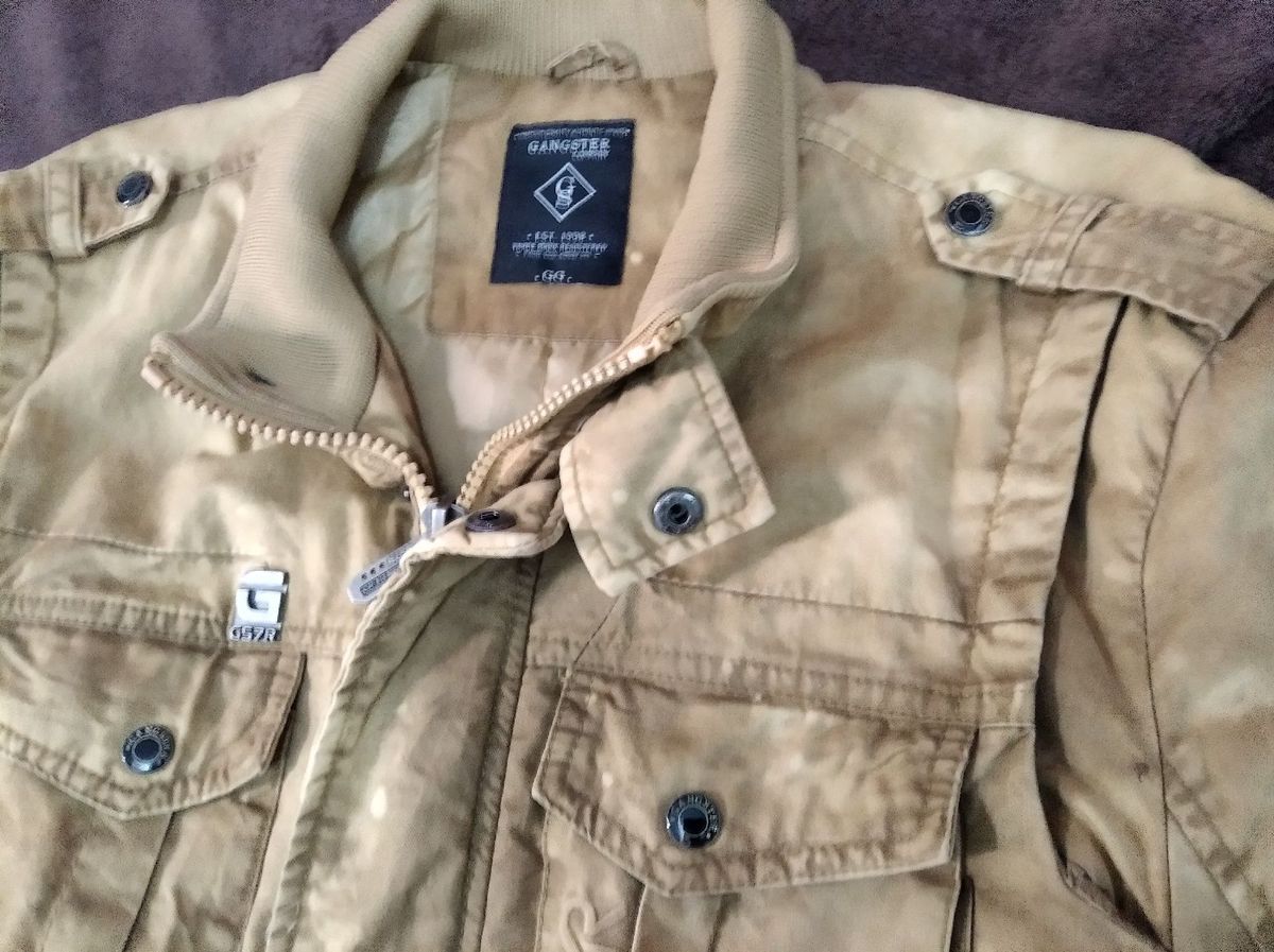 jaqueta gangster feminina