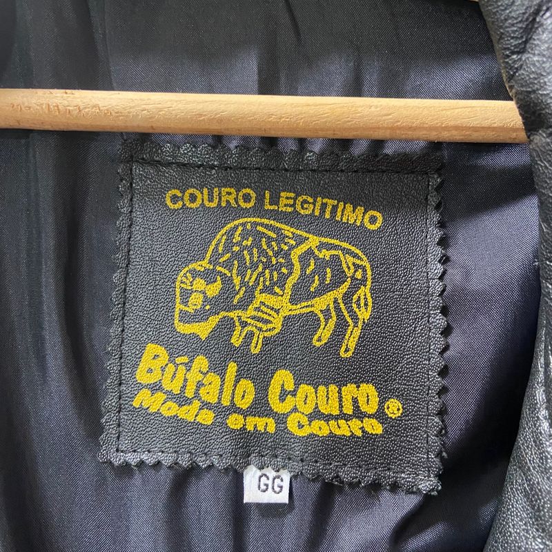 Jaqueta de Couro Búfalo Couro Usado 85391472 enjoei