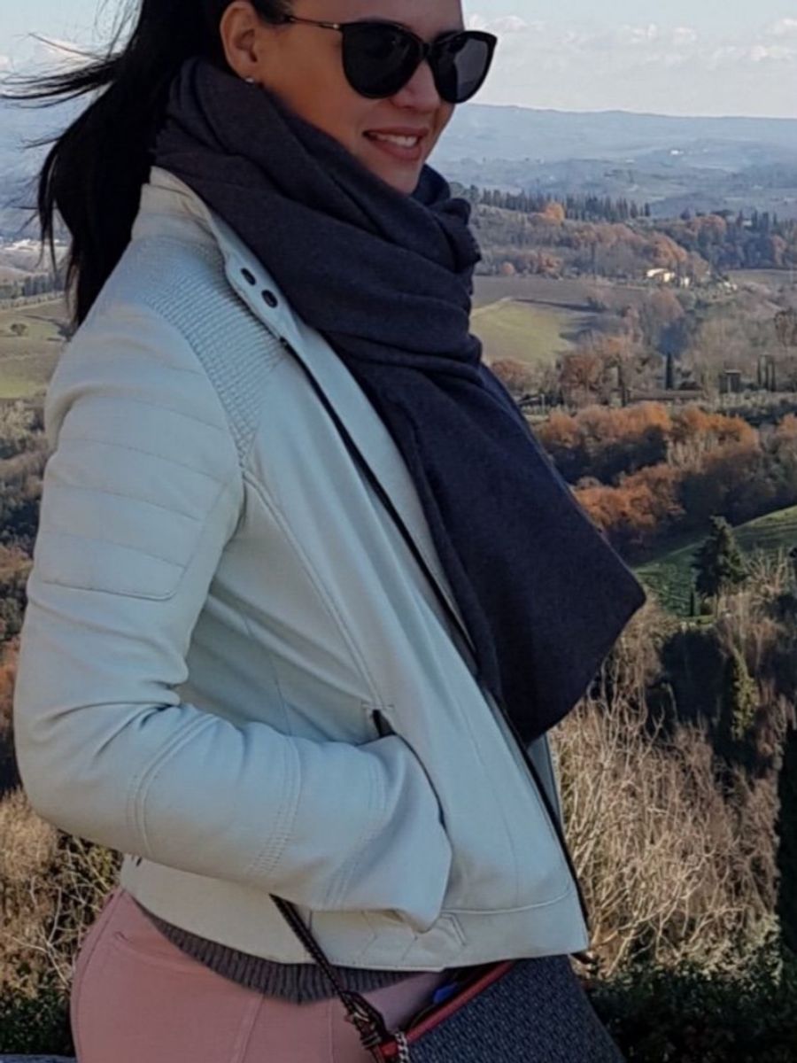 jaqueta de couro feminina animale